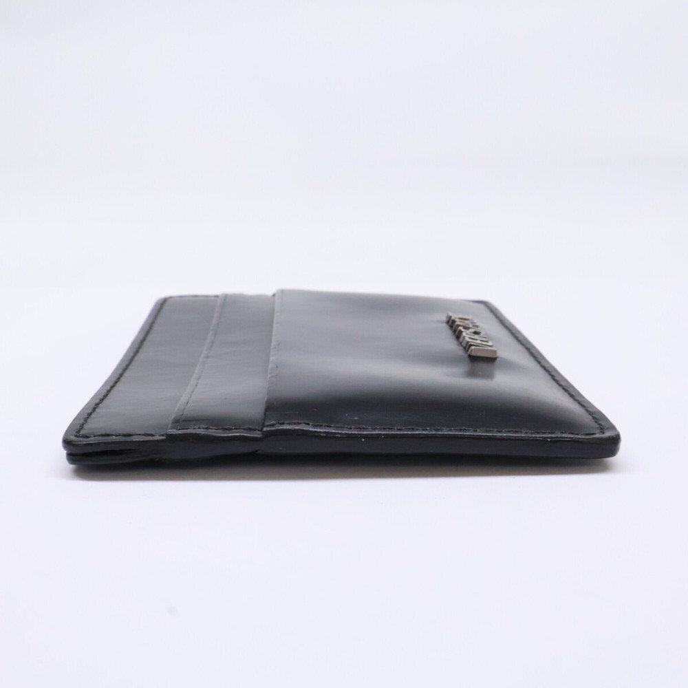 Versace logo business card holder/card case, black, for men. - Picture 4 of 8